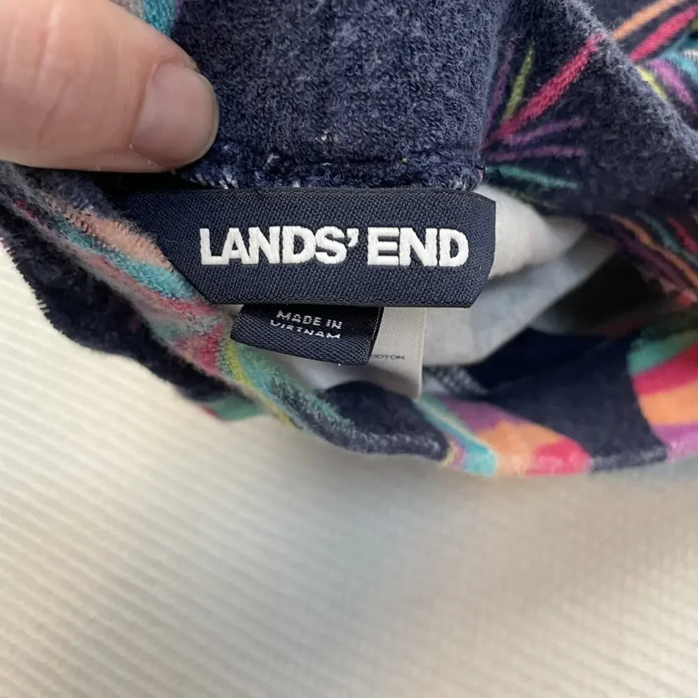 Lands End Terry Toweling Capris